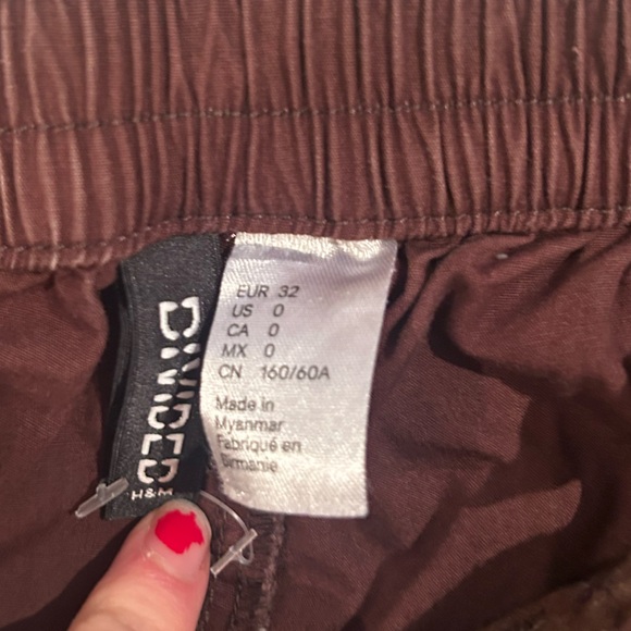 Brown Cargo Pants - Picture 2 of 3